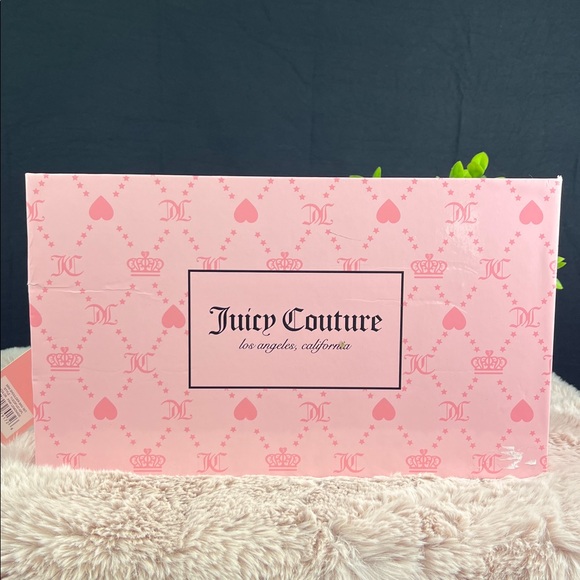 NWT Juicy Couture Pink Mini Shoulder Bag & Heart Coin Purse Gift Set - Y2K Vibes - Picture 2 of 6